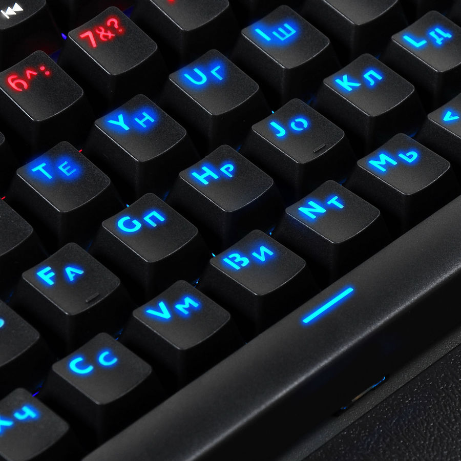 картинка Клавиатура Oklick 935G RAGNAR Black Multimedia for gamer LED (1460068) от магазина КомпьютерЦентр