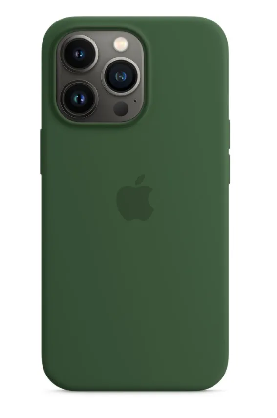 картинка Чехол Apple Silicone Case MagSafe for iPhone 13 Pro Clover от магазина КомпьютерЦентр