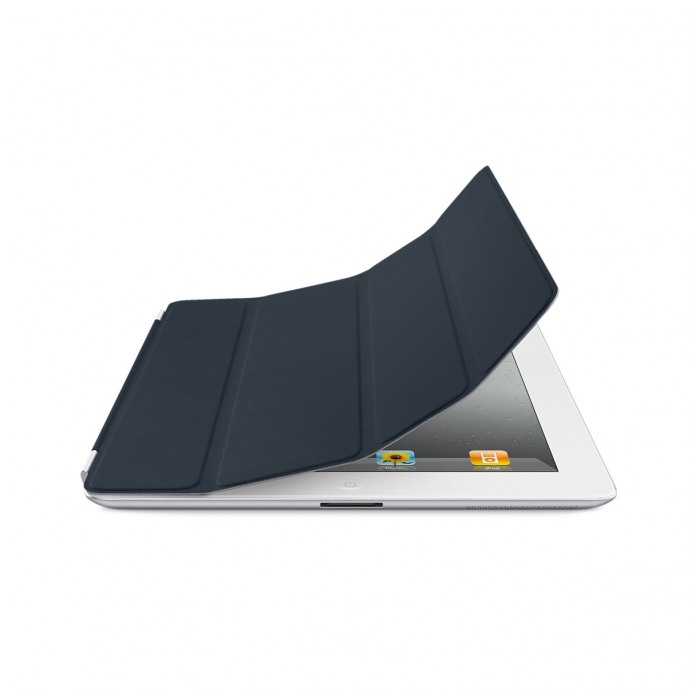картинка Чехол Apple iPad Smart Cover Leather Navy for iPad 2 (MC949LL/A) от магазина КомпьютерЦентр