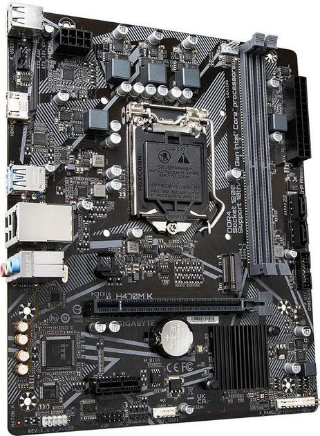картинка Материнская плата Gigabyte H470M K от магазина КомпьютерЦентр