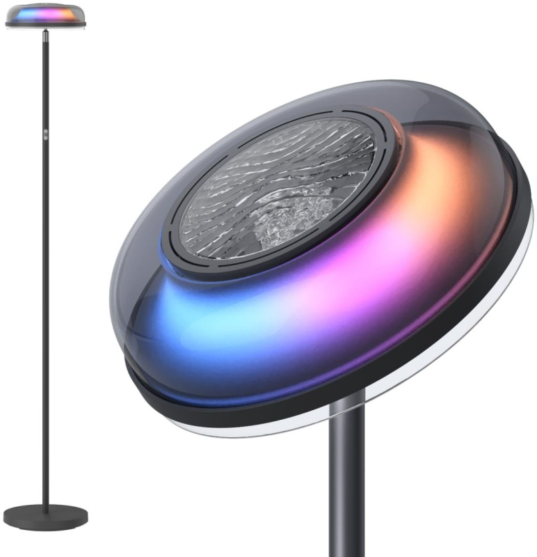 картинка Умный торшер Govee RGBWW+RGBIC+WW Uplighter Floor Lamp (H60B0311) от магазина КомпьютерЦентр