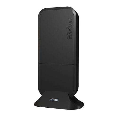 картинка Точка доступа MikroTik wAP ac (RBWAPG-5HACD2HND-BE) черный от магазина КомпьютерЦентр