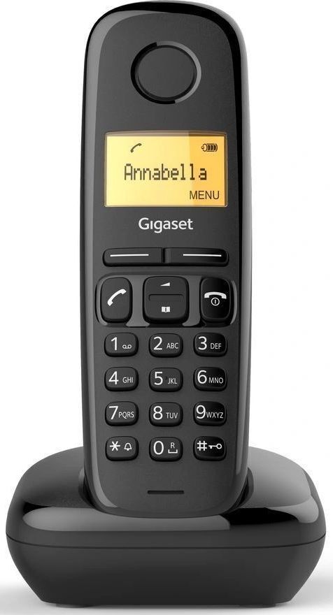 картинка Телефон DECT Gigaset A170 SYS RUS черный АОН S30852-H2802-S301 от магазина КомпьютерЦентр