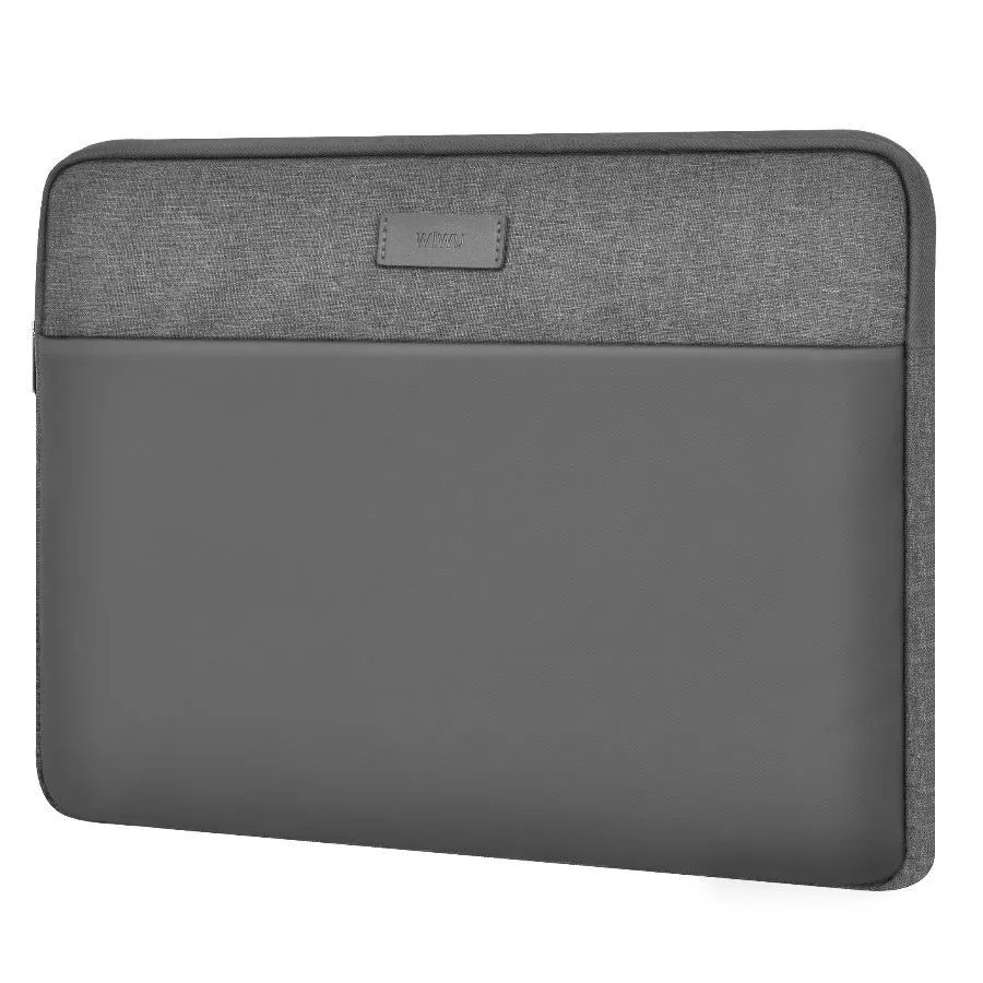 картинка Чехол для ноутбука WIWU Minimalist Laptop Sleeve for MacBook 16'' Gray (QB/ T1333-2018) от магазина КомпьютерЦентр