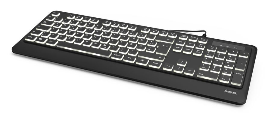 картинка Клавиатура Hama KC-550 USB Black (R1182671) от магазина КомпьютерЦентр