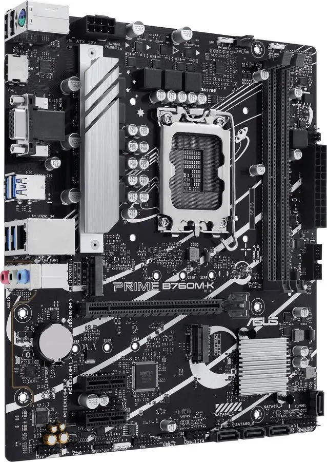 картинка Материнская плата Asus PRIME B760M-K Soc-1700 Intel B760 2xDDR5 mATX от магазина КомпьютерЦентр