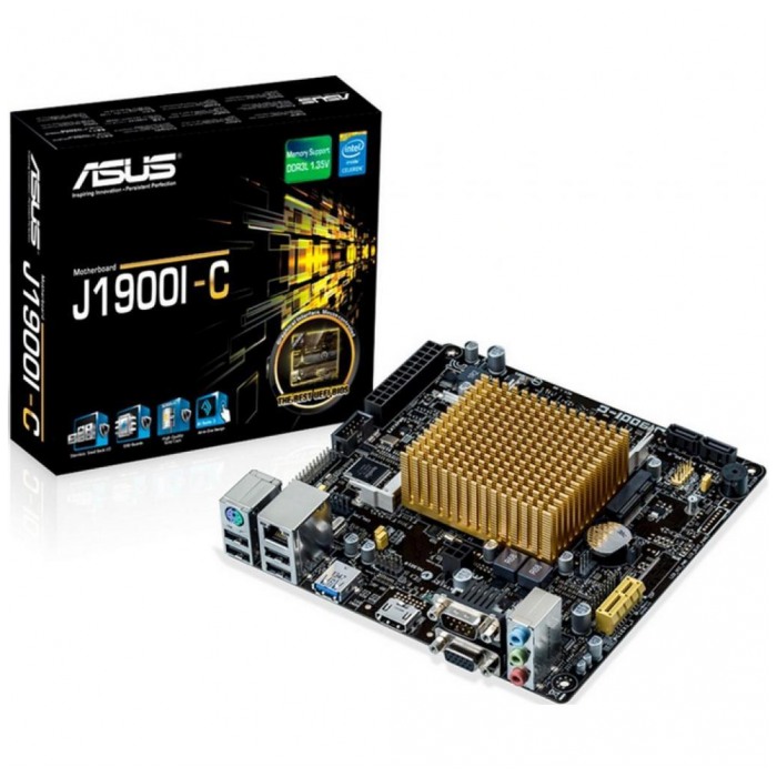 картинка Материнская плата Asus J1900I-C + CPU (J1900I-C) от магазина КомпьютерЦентр