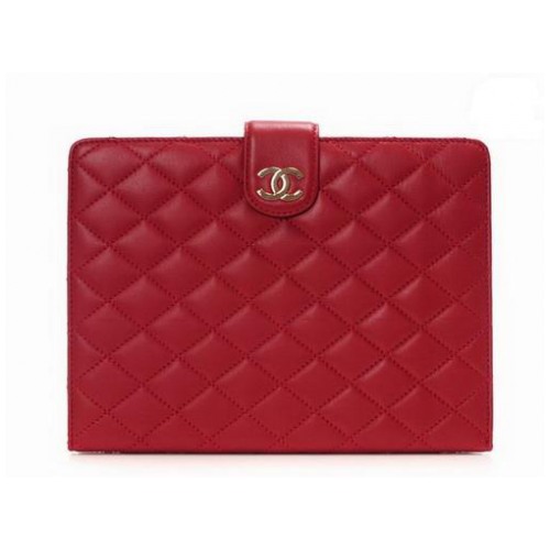 картинка Чехол Chanel Leather Case for iPad 2  Red от магазина КомпьютерЦентр