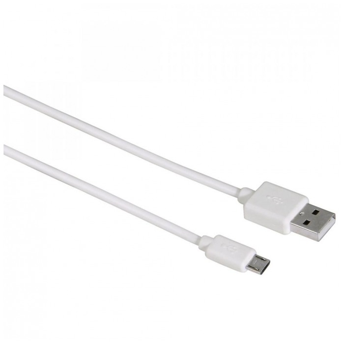 картинка Кабель DeTech USB 2.0 a->Micro b, 5pin 1.2 м White от магазина КомпьютерЦентр