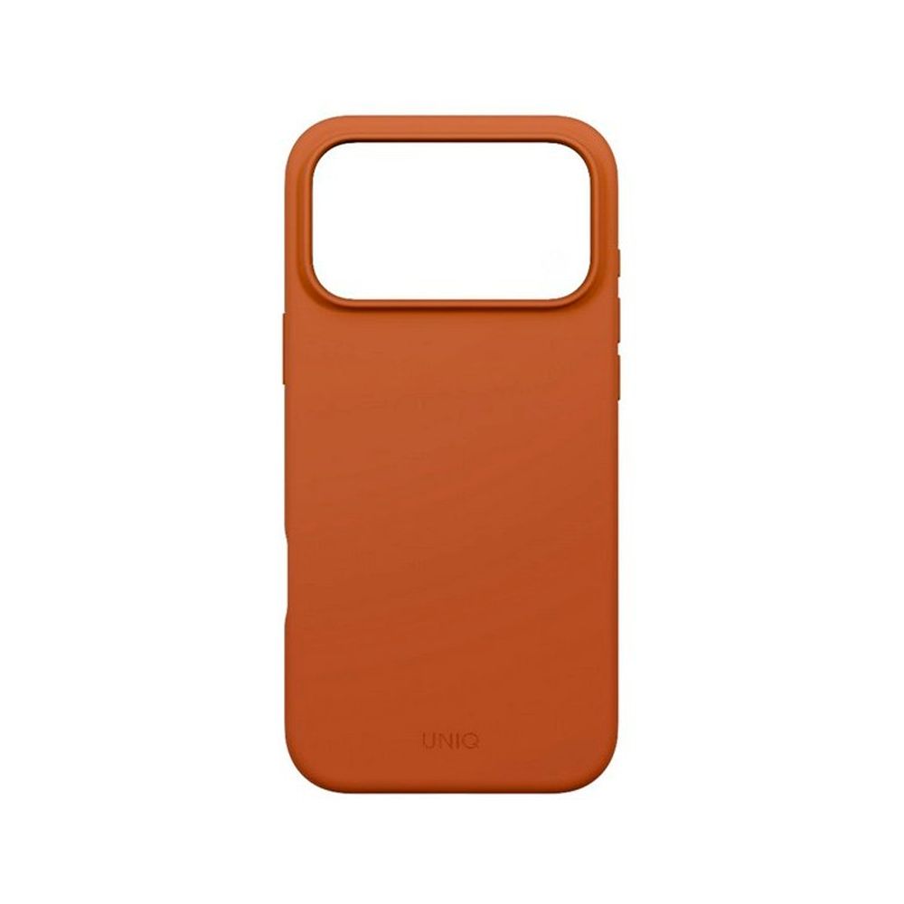 картинка Чехол силиконовый Uniq HYBRID LINO (MagSafe) для iPhone 17 Pro 6.3'', цвет оранжевый (SUNSET ORANGE) (IP6.3P(2025)-LINOMSORG) от магазина КомпьютерЦентр