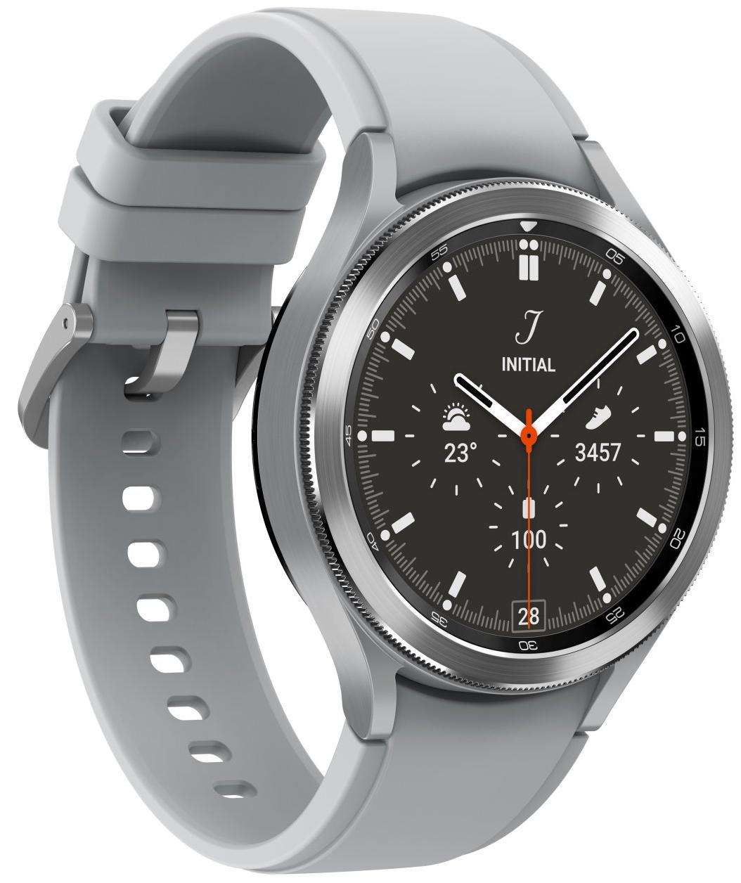 картинка Смарт-часы Samsung Galaxy Watch 4 Classic 46мм Silver (SM-R890) от магазина КомпьютерЦентр