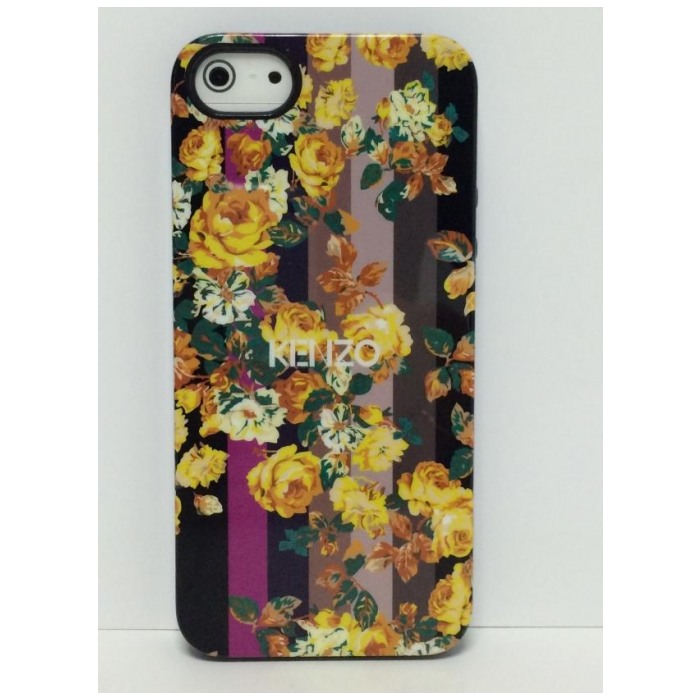 картинка Чехол Kenzo TPU Case Floral Stripes for iPhone 5/ 5s от магазина КомпьютерЦентр