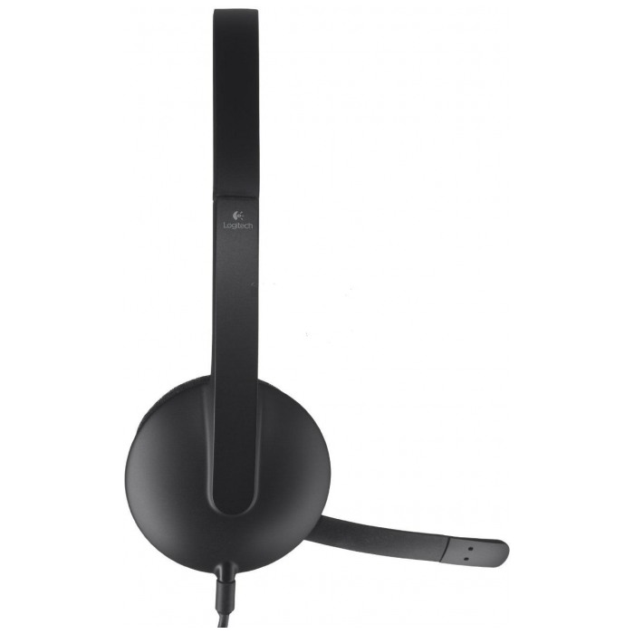 картинка Гарнитура Logitech H340 USB Stereo Heardset (981-000475) от магазина КомпьютерЦентр