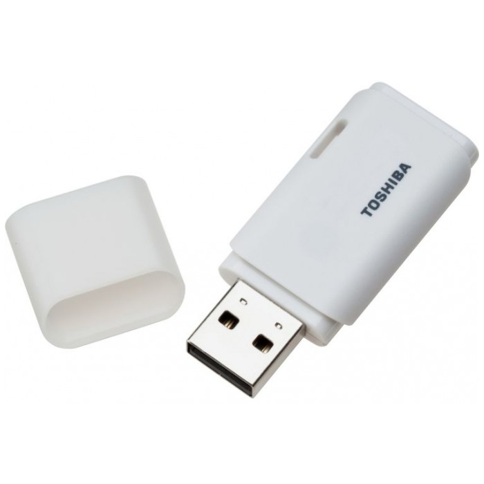 картинка Флешка USB Toshiba 32Gb Hayabusa U301 White USB3.0 (THN-U301W0320E4) от магазина КомпьютерЦентр
