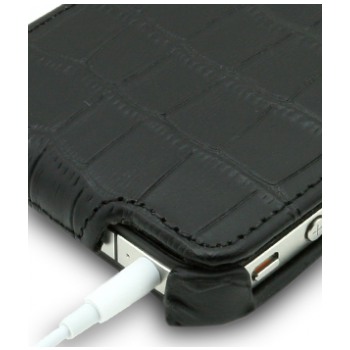 картинка Чехол Melkco Leather Case Jacka Crocodile Black for iPhone 4 (APIPO4LCJT1BKCR) от магазина КомпьютерЦентр