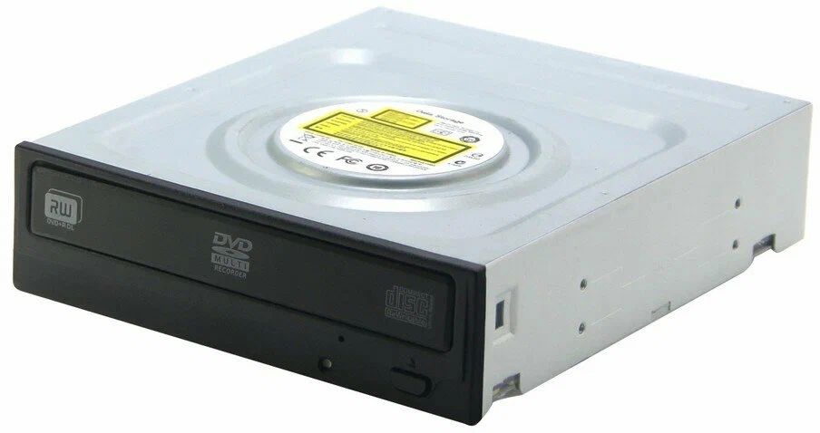картинка Привод CD/ DVD Gembird DVD-SATA-02, 5.25'', SATA, черный, без упаковки от магазина КомпьютерЦентр