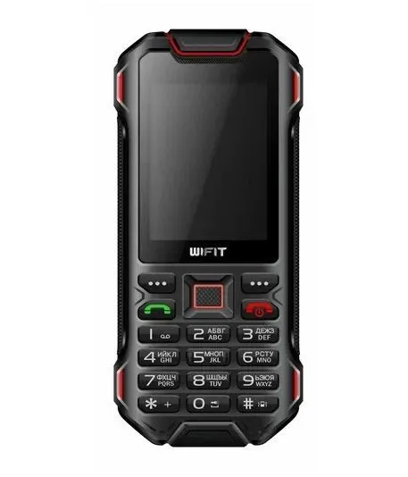 картинка Мобильный телефон Wifit WIRUG F1 Black-Red IP68 от магазина КомпьютерЦентр