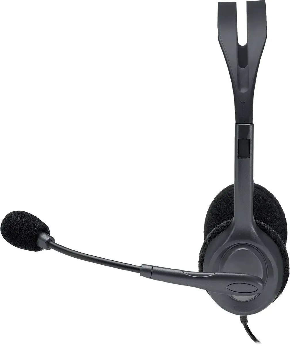 картинка Гарнитура Logitech H111 Stereo Heardset (981-000593/ 981-000594/ 981-000588) от магазина КомпьютерЦентр