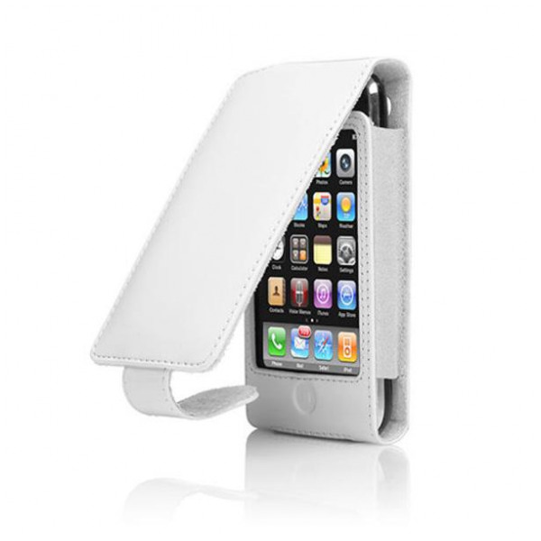 картинка Чехол Cygnett Glam Planet Leather Case White for iPhone 4 (CY0094CPGLA) от магазина КомпьютерЦентр