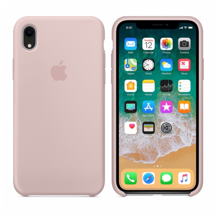 картинка Чехол Apple Silicone Case for iPhone XR Pink Sand от магазина КомпьютерЦентр