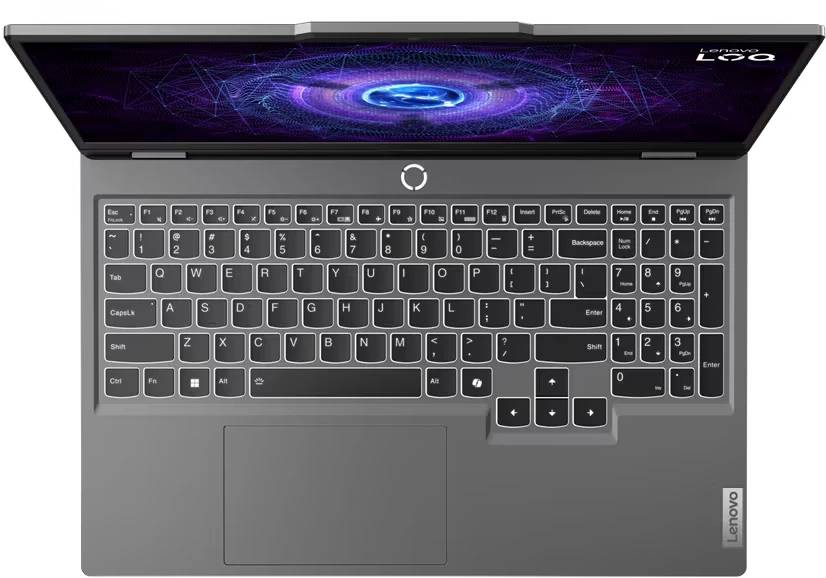 картинка Ноутбук Lenovo LOQ 15IAX9 15.6'' (1920х1080) IPS 300cd/ m2/  Intel i5-12450HX (8/ 12)/  16Gb DDR5/  512Gb SSD/  RTX 3050 6Gb/  BT v5.2/  Wi-Fi AX/  60Wh/  2.4kg/  grey (83GS005NRK) от магазина КомпьютерЦентр