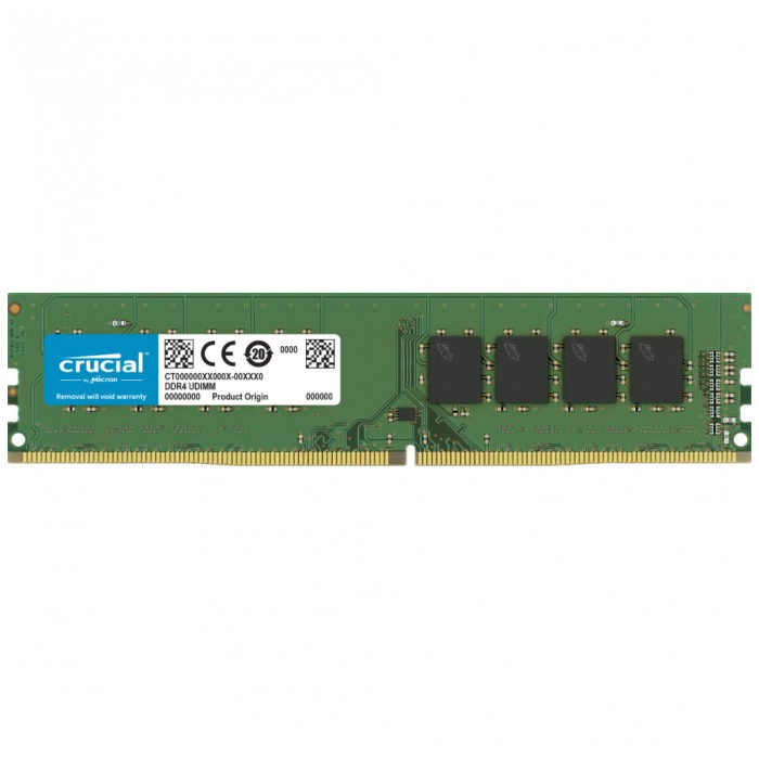 картинка Оперативная память Crucial DIMM DDR4 16Gb 2666MHz PC4-21300 CL19 (CT16G4DFRA266) от магазина КомпьютерЦентр
