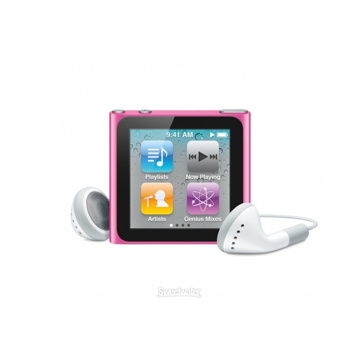 картинка Плеер MP3 Apple iPod nano 16Gb Pink A1366 (6Gen) (MC698) от магазина КомпьютерЦентр