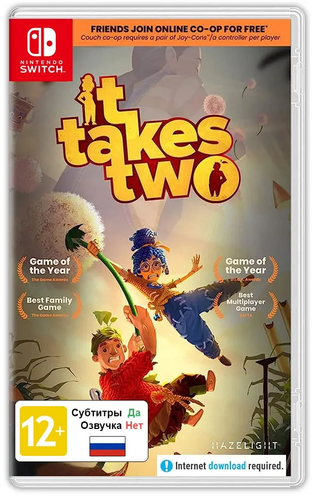 картинка Игра It Takes Two (Nintendo Switch, русские субтитры) от магазина КомпьютерЦентр