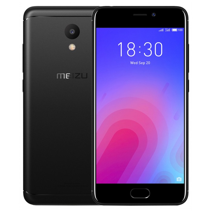 картинка Смартфон Meizu M6 2Gb 16Gb Black от магазина КомпьютерЦентр