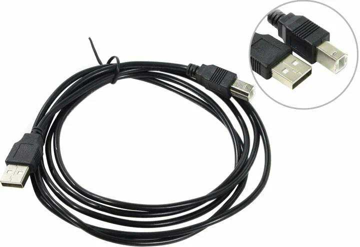 картинка Кабель USB 2.0 A->B - 1.8 м, Exegate (EX138939RUS) от магазина КомпьютерЦентр