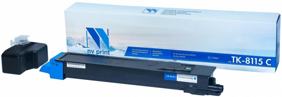 картинка Картридж NVPrint совместимый NV-TK-8115 Cyan для Kyocera EcoSys-M8124/ EcoSys-M8130 (6000k) (NV-TK8115C) от магазина КомпьютерЦентр