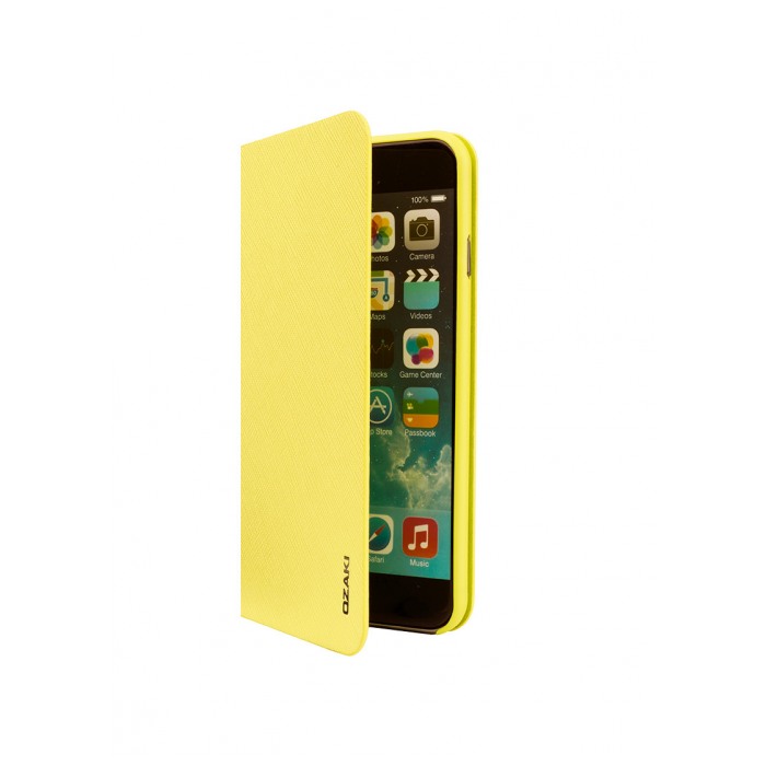 картинка Чехол Ozaki O!Coat 0.3 + Folio for iPhone 6 Wasabi (OC558WS) от магазина КомпьютерЦентр