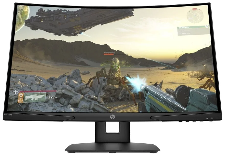 картинка Монитор 23.6'' HP Entry Gaming X24c (9FM22AA) от магазина КомпьютерЦентр