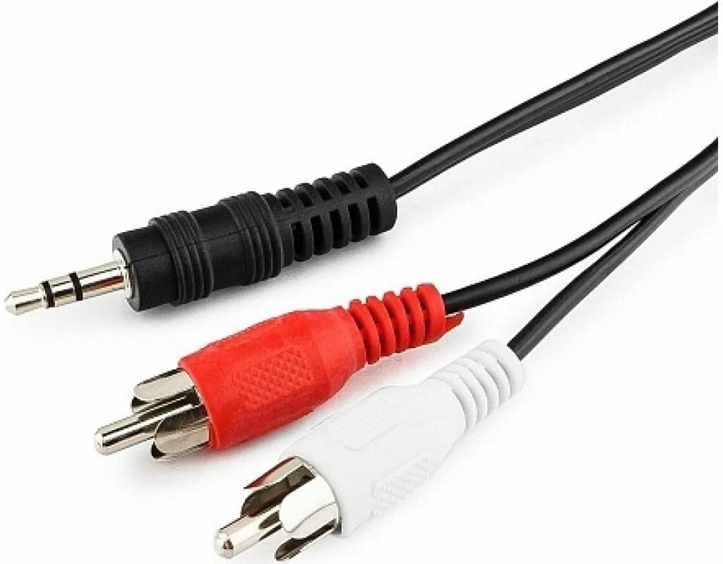 картинка Кабель Кабель аудио Gembird, джек3.5 /  2xRCA, 5.0м CCA-458-5M от магазина КомпьютерЦентр