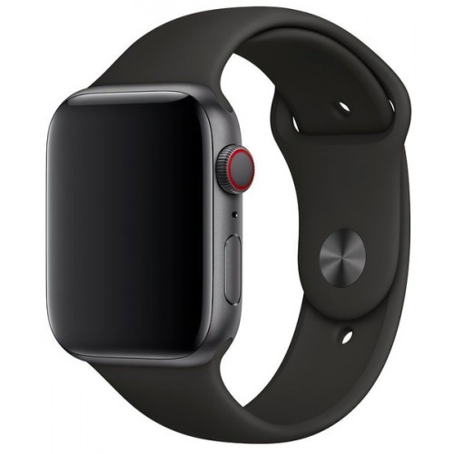 картинка Ремешок Apple Watch Sport Band ''M'' 38mm/ 40mm Black от магазина КомпьютерЦентр