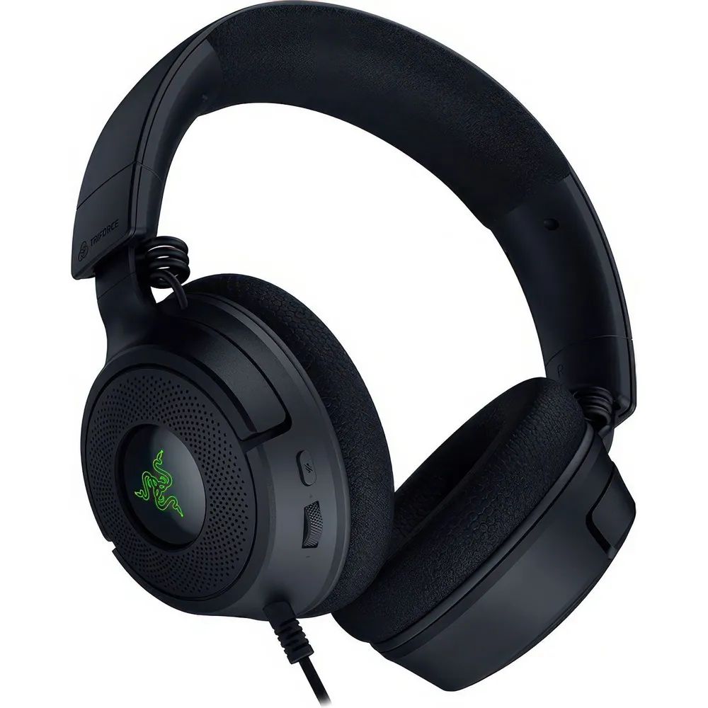 картинка Проводные наушники Razer Kraken V4 X черный 2024, RGB (RZ04-05180100-R3M1) от магазина КомпьютерЦентр
