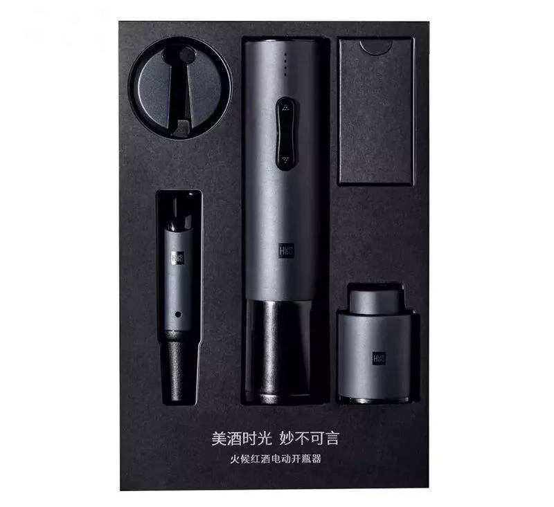 картинка Винный набор Xiaomi Huohou Electric Wine Opener Deluxe HU0090 от магазина КомпьютерЦентр