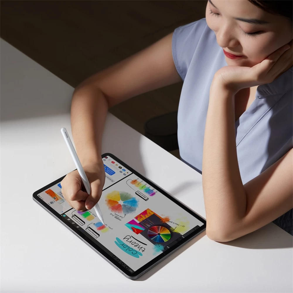картинка Стилус Baseus Smooth Writing 2 Series Wireless Charging Stylus (Active wireless version) - White от магазина КомпьютерЦентр