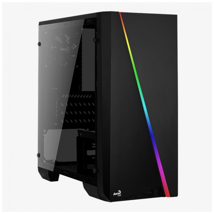 картинка Корпус без БП AeroCool Cylon Mini mATX Black (Cylon Mini) от магазина КомпьютерЦентр