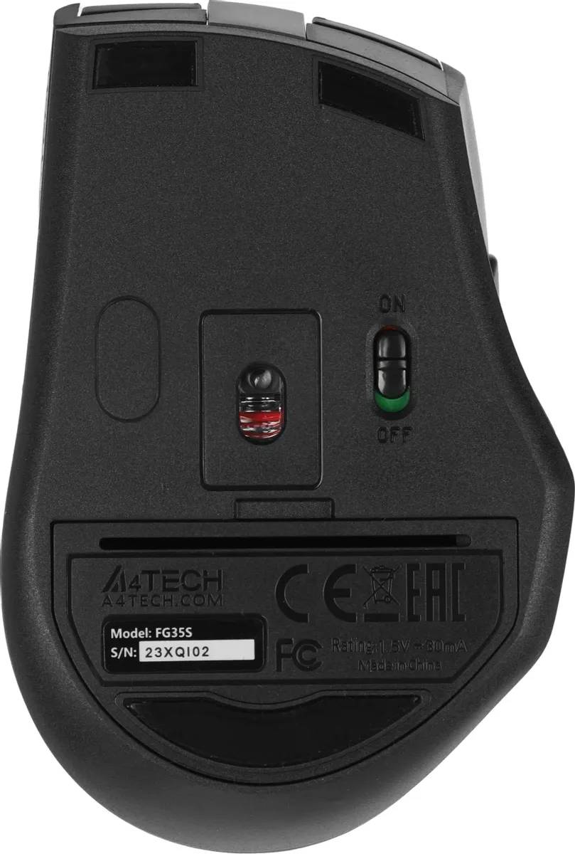 картинка Комплект A4tech Fstyler FGS1035Q; Wireless Multimedia Black/ Gray (FGS1035Q Grey) от магазина КомпьютерЦентр