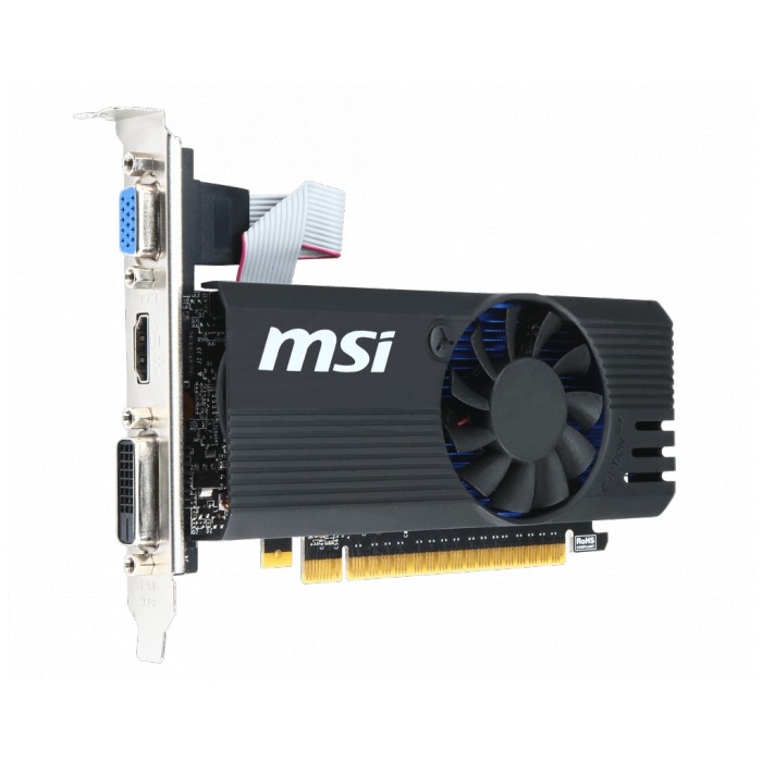 картинка Видеокарта MSI 1Gb DDR5 GeForce GT60 LP (N640-1GD5/LP) от магазина КомпьютерЦентр