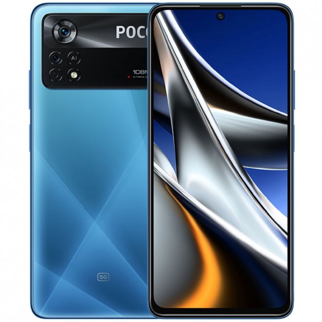 картинка Смартфон Xiaomi Poco X4 Pro 5G Blue 6.67'' 8Gb 256Gb от магазина КомпьютерЦентр