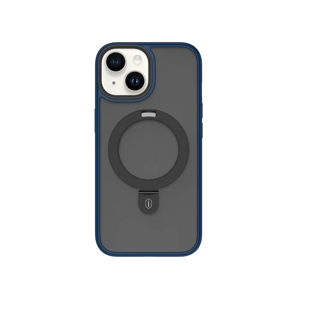 картинка Чехол WiWU Magnetic Stand для iPhone 15 Pro Max ZMM-010 Blue от магазина КомпьютерЦентр