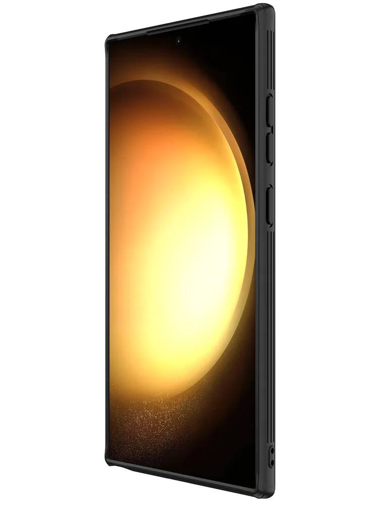 картинка Чехол-накладка Nillkin CamShield Pro Case защитной шторкой для SAMSUNG Galaxy S24 Ultra, черный от магазина КомпьютерЦентр