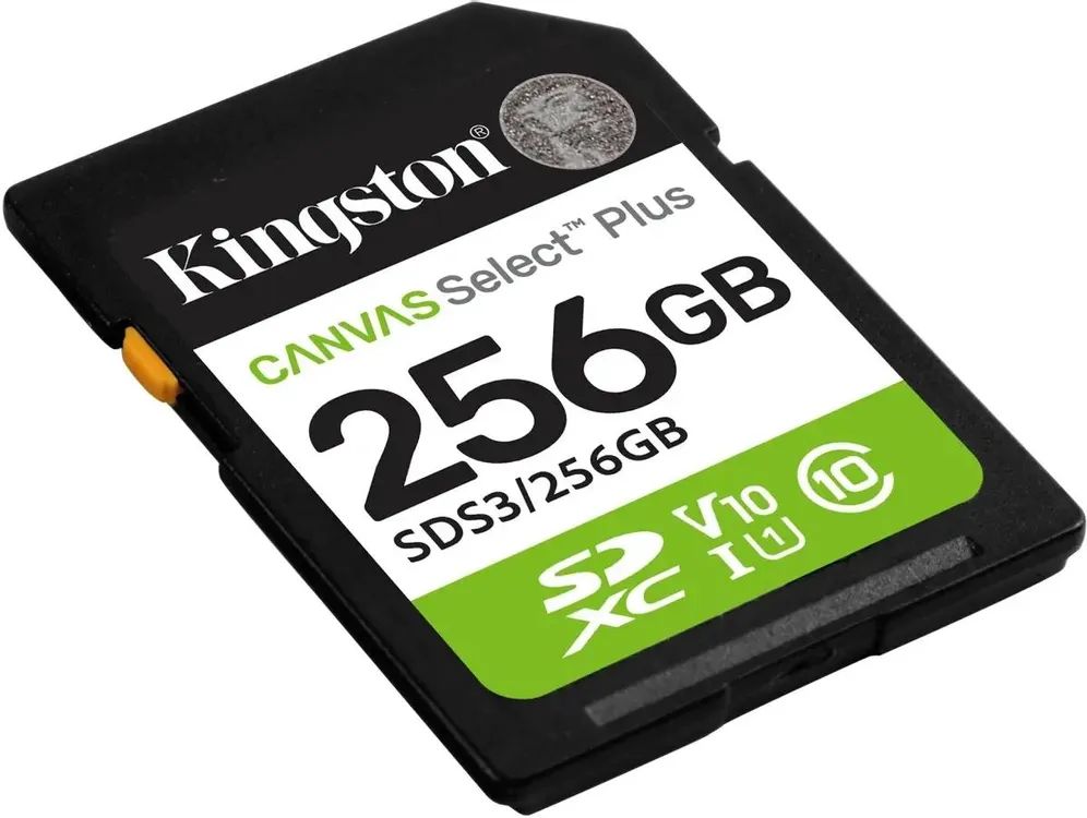 картинка Карта памяти 256Gb SDHC Kingston Canvas Select Plus (SDS3/ 256GB) от магазина КомпьютерЦентр