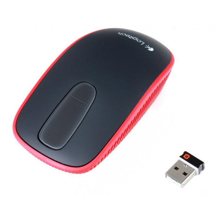 картинка Мышка Logitech T400 Zone Touch Wireless Red (910-003313) от магазина КомпьютерЦентр