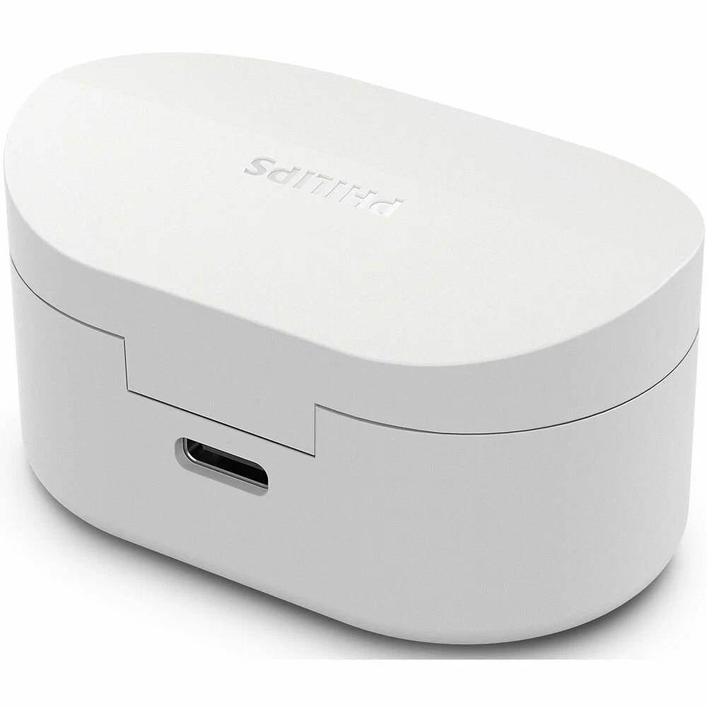 картинка Bluetooth гарнитура Philips TAT1108WT TWS White от магазина КомпьютерЦентр