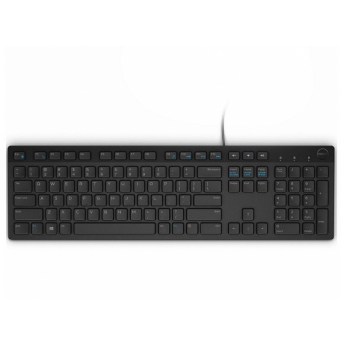 картинка Клавиатура Dell KB216 Multimedia Black USB (580-ADGR) от магазина КомпьютерЦентр