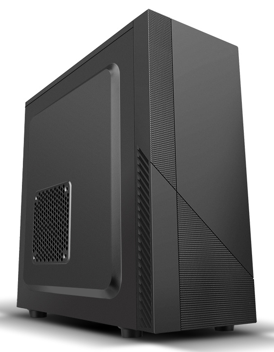 картинка Корпус ATX Accord K-16, Midi-Tower, без БП, черный (ACC-K-16) от магазина КомпьютерЦентр