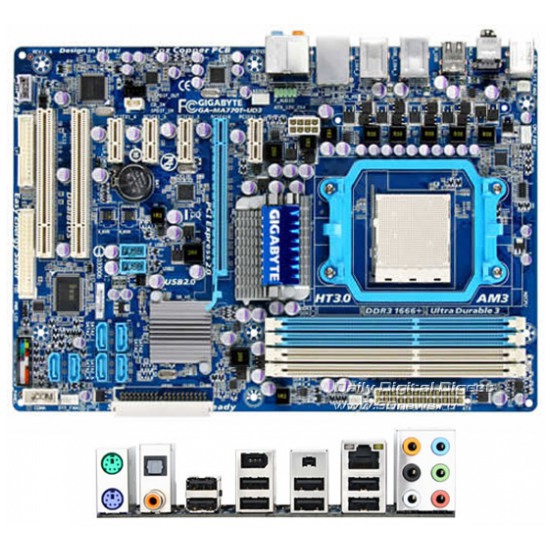 картинка Материнская плата Gigabyte GA-MA770T-UD3 (GA-MA770T-UD3) от магазина КомпьютерЦентр